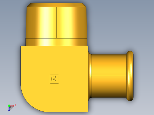 倒齿式工业管接头Beaded Hose Barb 90Deg Elbow Tube to Male Pipe 269HB-12-12俯视缩略图
