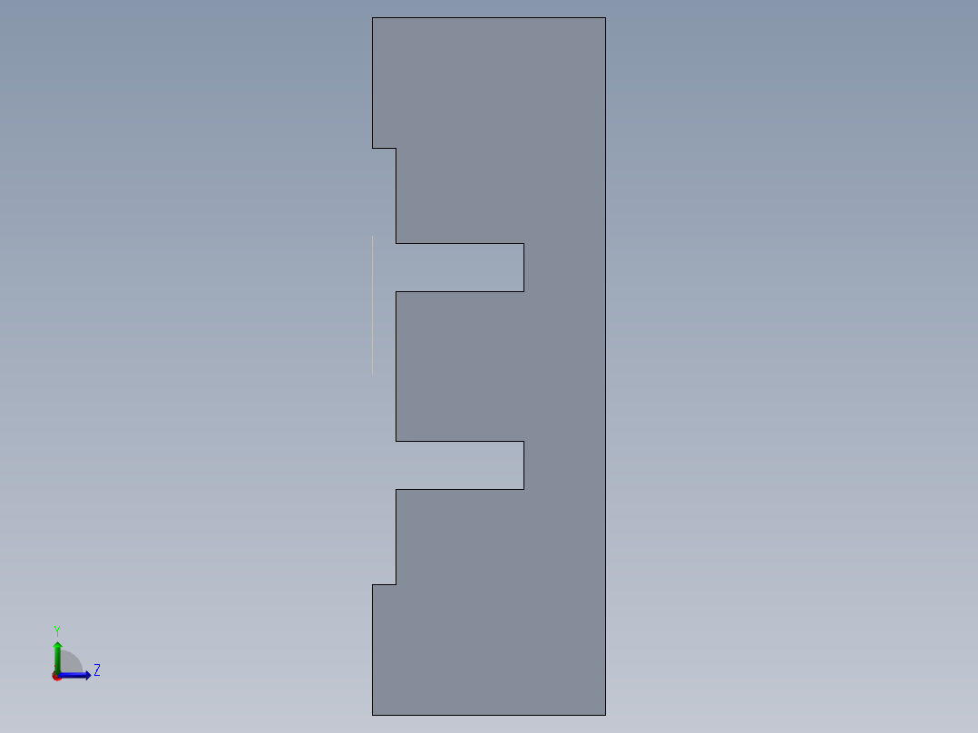 上料组装机左视图