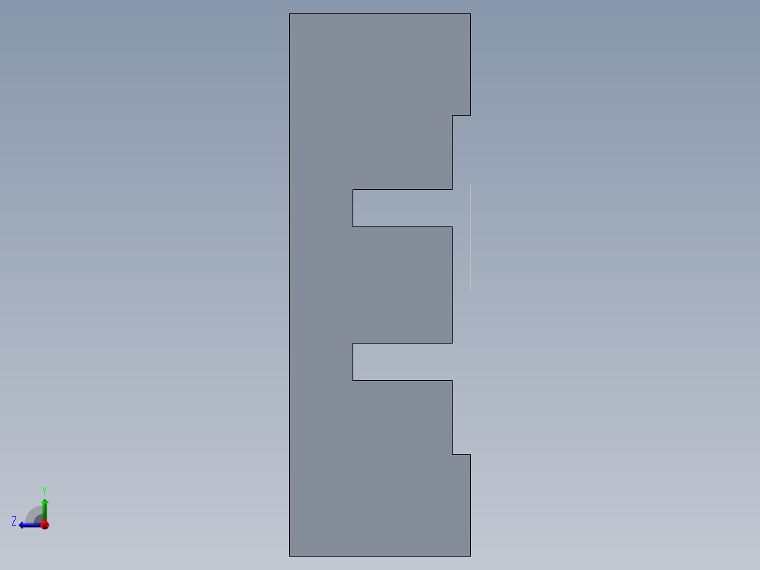 上料组装机右视图