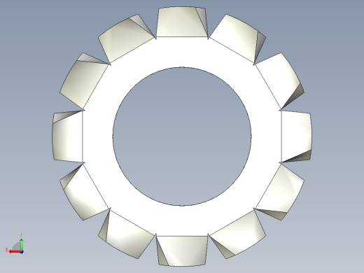 EXTERNAL TOOTH LOCK WASHER for M3 SCREW.IGS后视缩略图