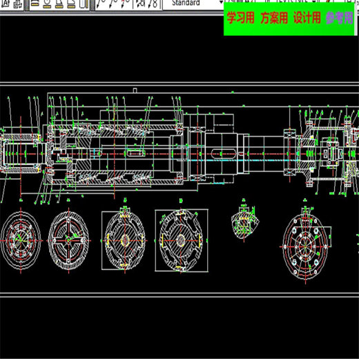 20T带钢开卷机（全套CAD图） 机械设计CAD图纸DWG图纸2D图纸缩略图