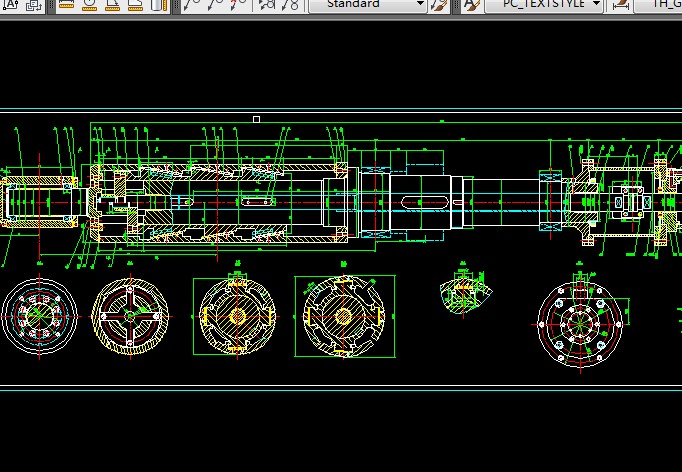 20T带钢开卷机（全套CAD图） 机械设计CAD图纸DWG图纸2D图纸
