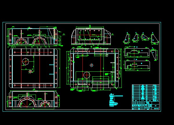 20T带钢开卷机（全套CAD图） 机械设计CAD图纸DWG图纸2D图纸