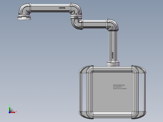 向下顶座+中间连接器+转角+箱体连接器+控制箱前视缩略图