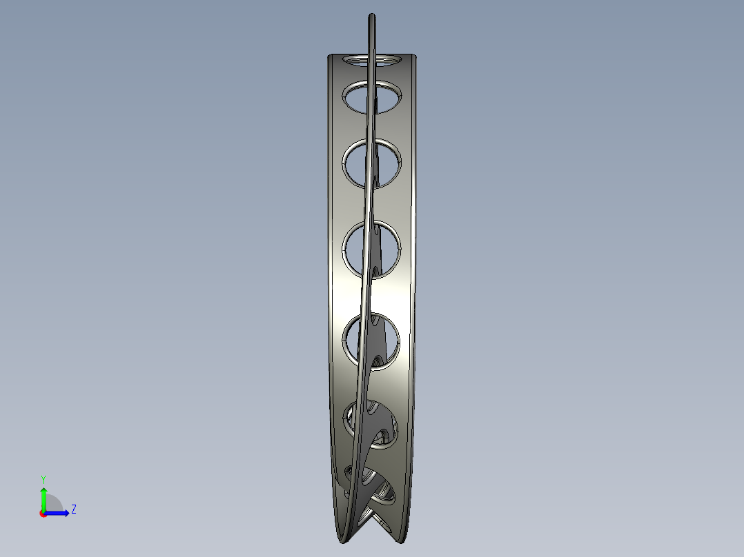 莫比乌斯环左视图