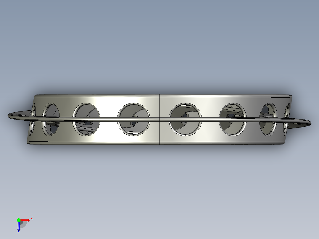 莫比乌斯环俯视图