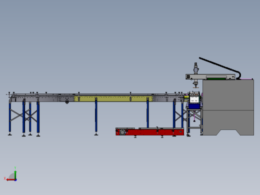 自带行架取料数控加工中心sw17后视缩略图