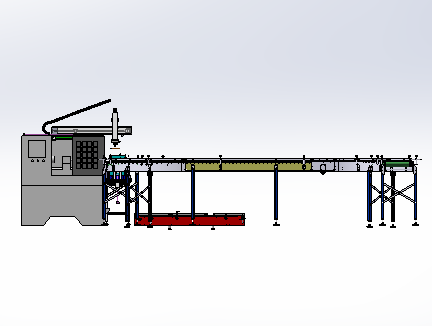 自带行架取料数控加工中心sw17