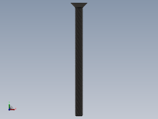 Screw_ISO_10642_M10x140_A2.SLDPRT前视缩略图