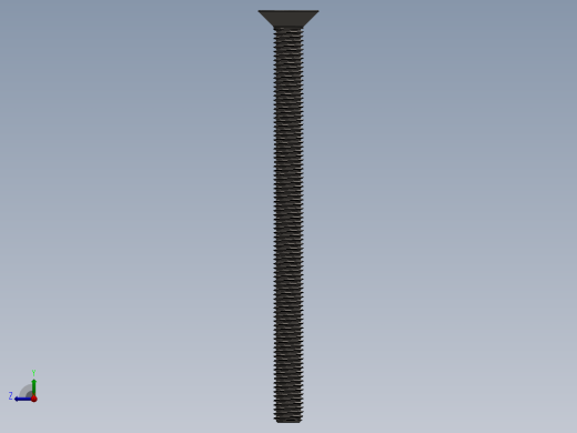 Screw_ISO_10642_M10x140_A2.SLDPRT右视缩略图