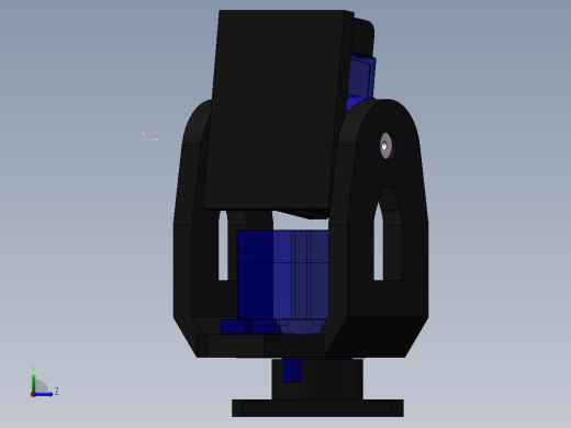 双轴舵机云台左视缩略图