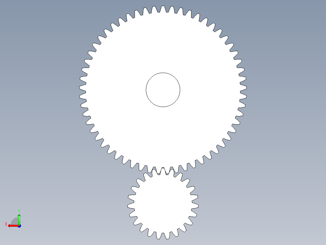 曲轴皮带轮后视图