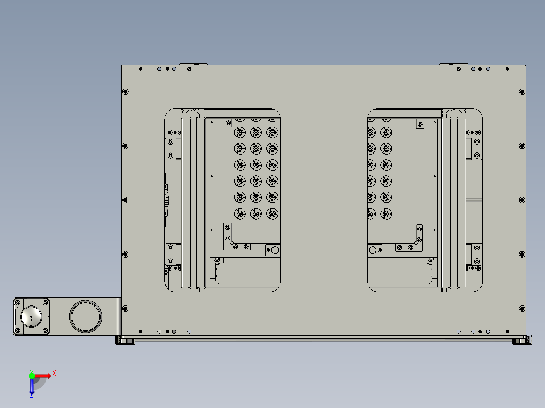 S2202110100000四级转轴提升机上料俯视图