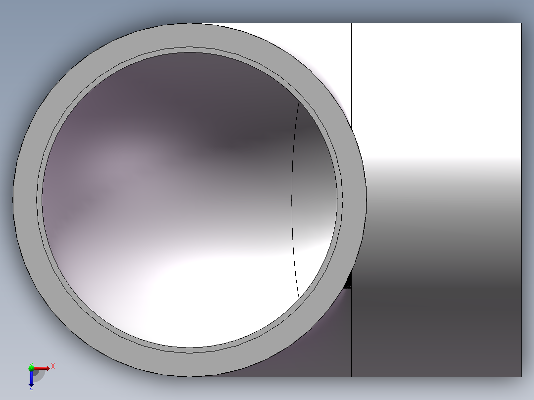 90_ELBOW_DN100_PN10_U-PVC俯视图