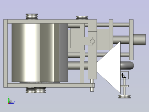 多用途农作物秸秆打包机左视缩略图