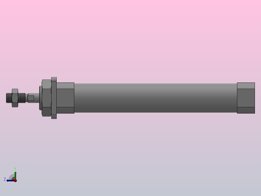 MF迷你气缸系列[MF-20x100-S-U-FA]右视缩略图