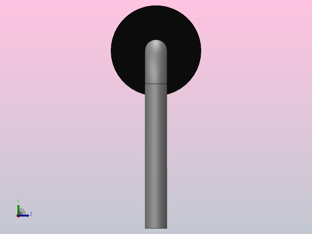 轴向二极管外壳R-_H左视图