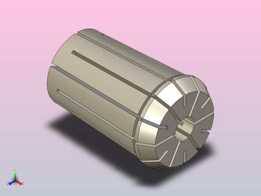 GB╱T 31559-2015[B型弹簧夹头B 20×8]正等轴测缩略图