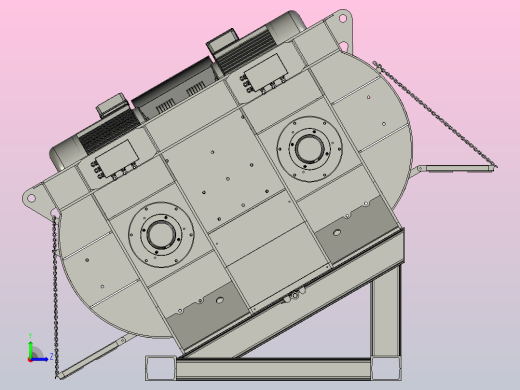 双轴混凝土搅拌机左视缩略图