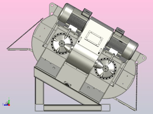 双轴混凝土搅拌机右视缩略图