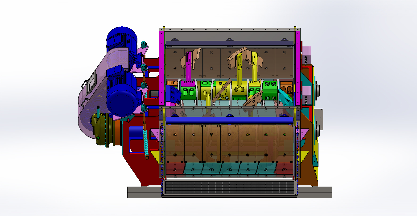 双轴混凝土搅拌机