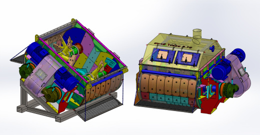 双轴混凝土搅拌机缩略图