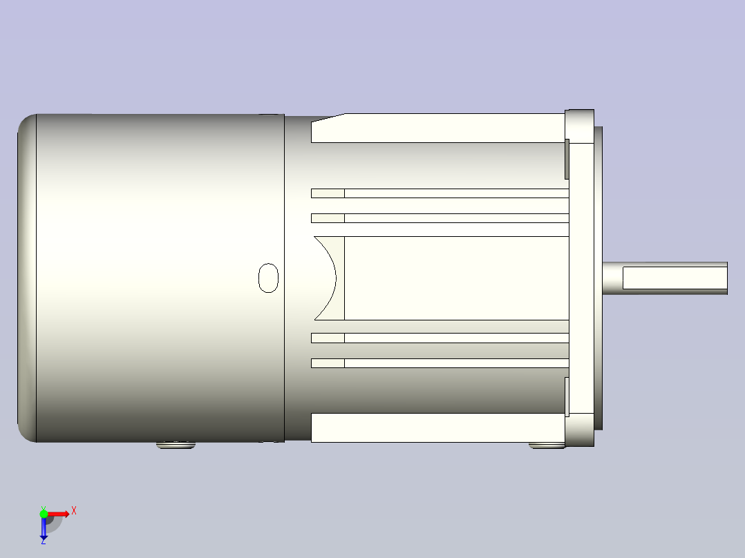 东历电机 M425-401B.402B.S4B俯视图