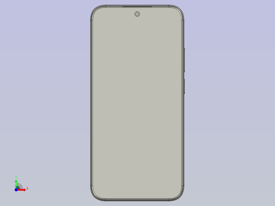 红米note15pro-5g手机前视图