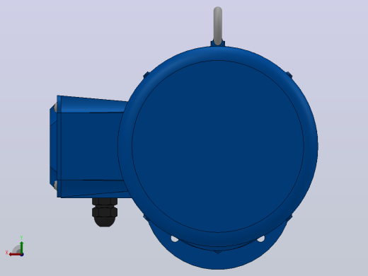 RXF57法兰轴伸式安装斜齿轮减速机RX57-Y3-4P-100-M1-0°-Φ140后视缩略图