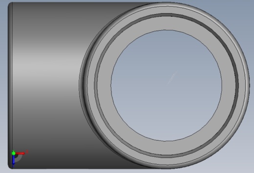UPVC 三通数码模型(50mm)缩略图