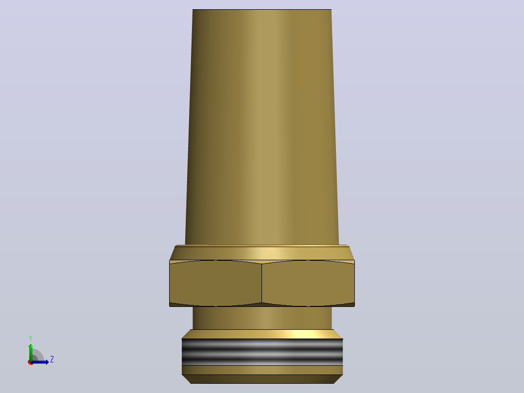 1-2″消音器左视图