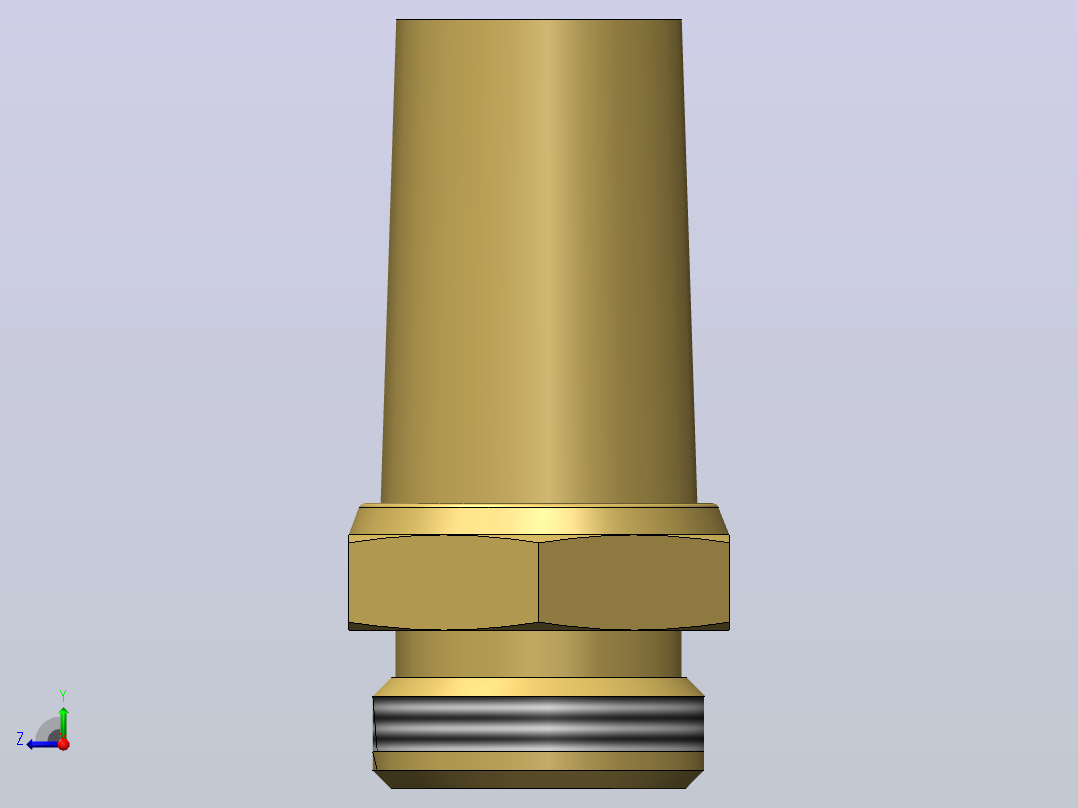 1-2″消音器右视图