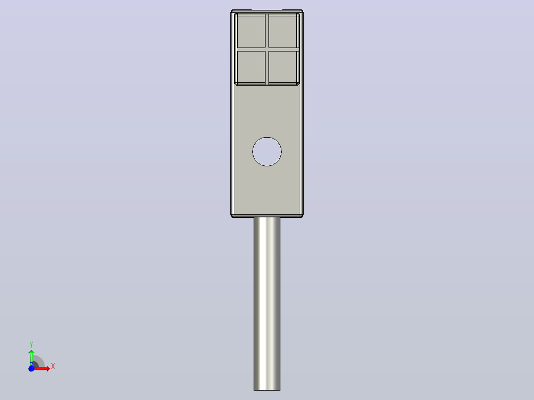 接近开关传感器E-ZJG16-U-2.5-8前视图