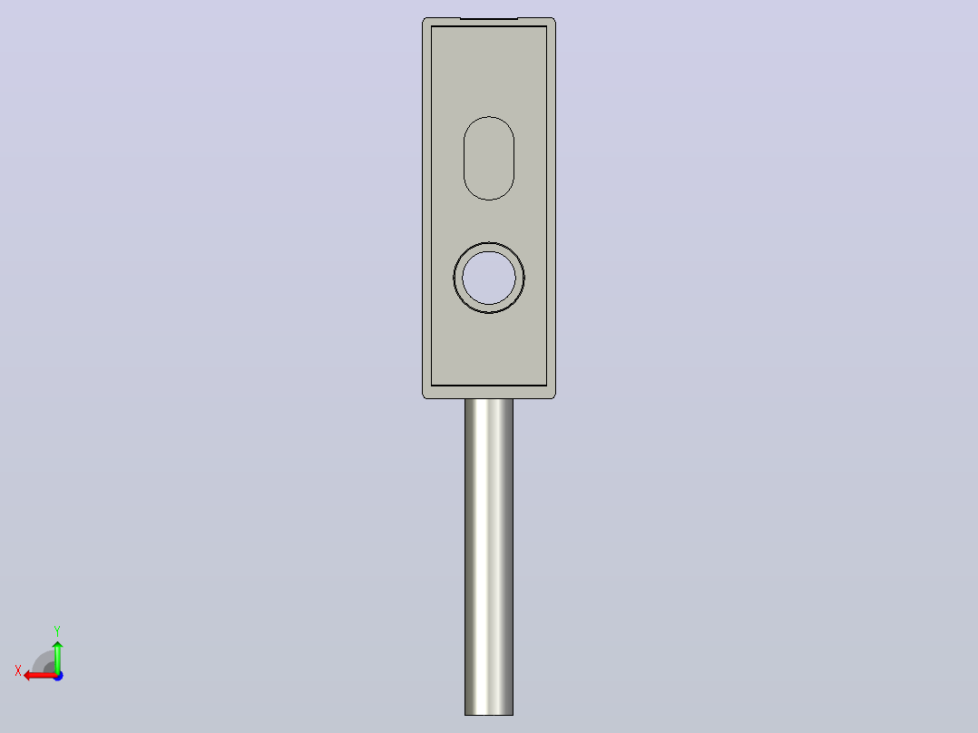 接近开关传感器E-ZJG16-U-2.5-8后视图
