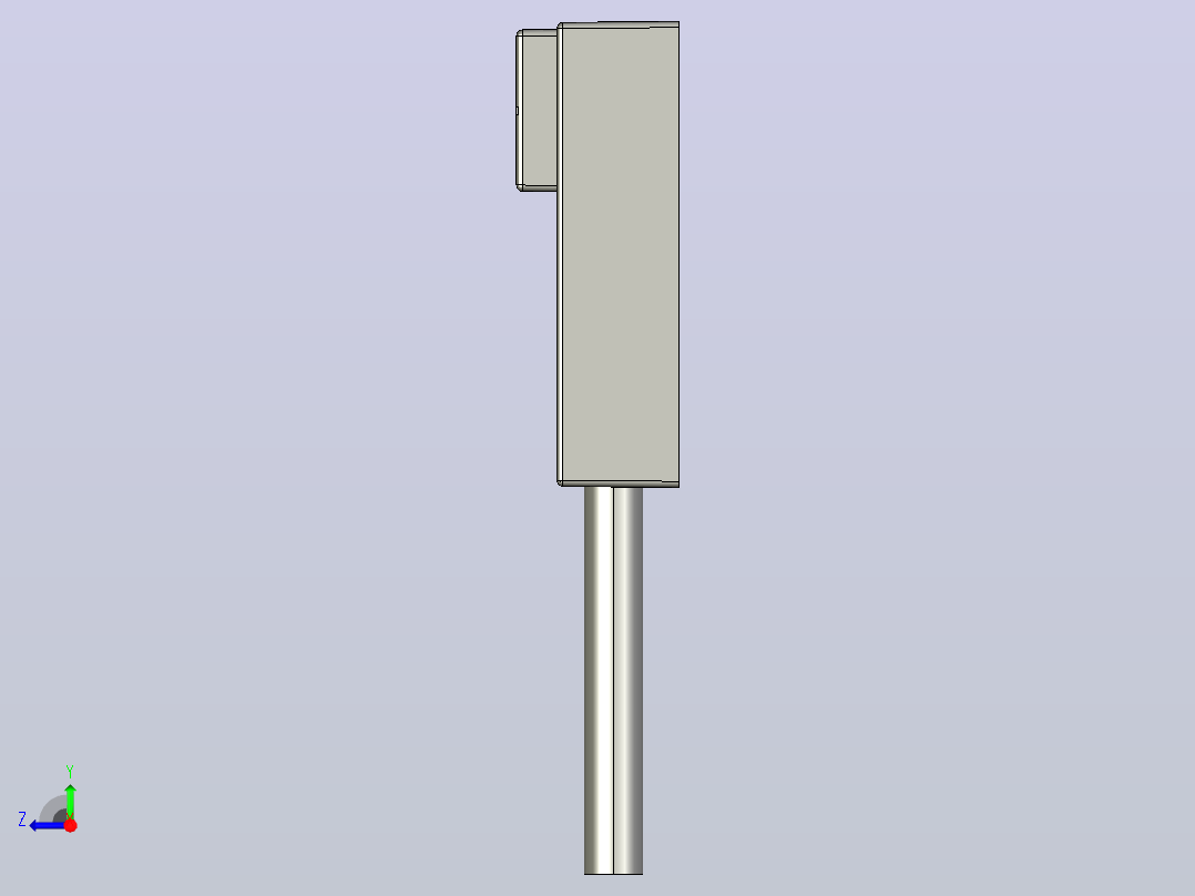 接近开关传感器E-ZJG16-U-2.5-8右视图