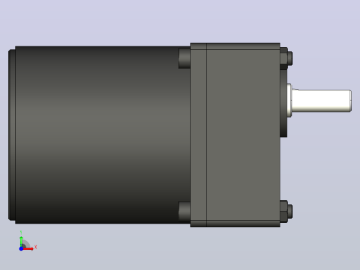 25W 微型减速电机[41K25GN-A]前视缩略图