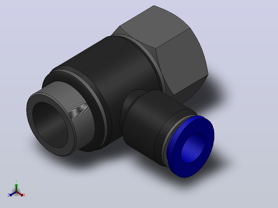 IPHF-G 串联接头-G螺纹_IPHF08-G03主视图