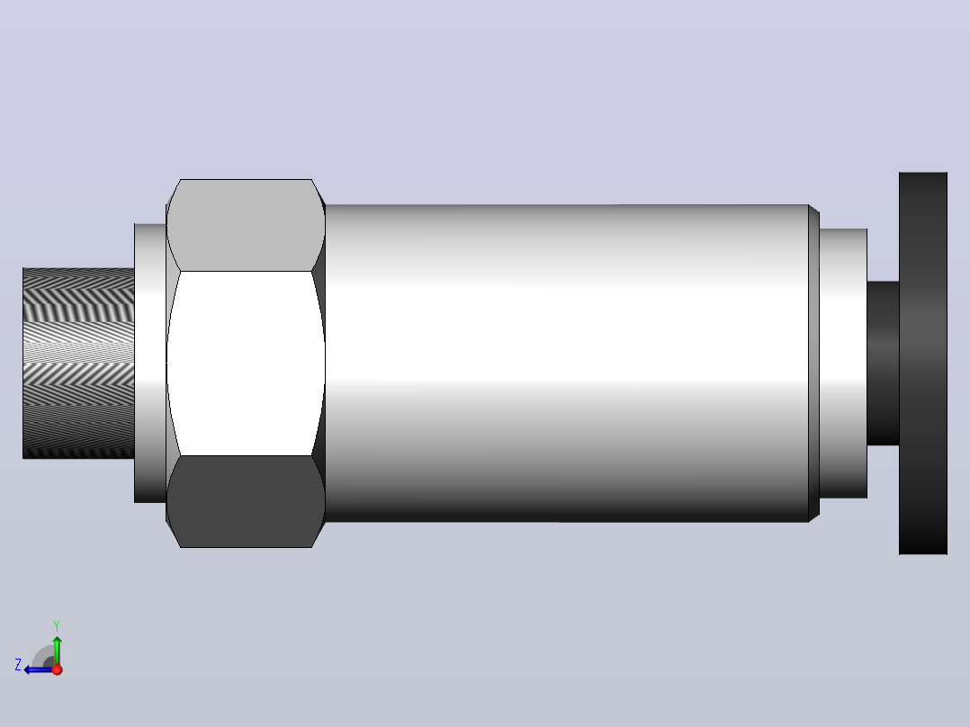 IPCVC单向阀_IPCVC04-M5(B)右视图