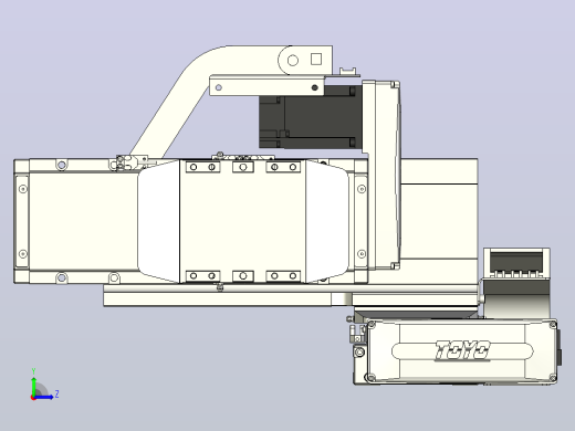 XYGT440-A2-A-50-100-M-C-001负载3-57KG 丝杆模组 XY悬臂组合 XYGT440-A2 替换台湾TOYO东佑达滑台直线模组左视缩略图