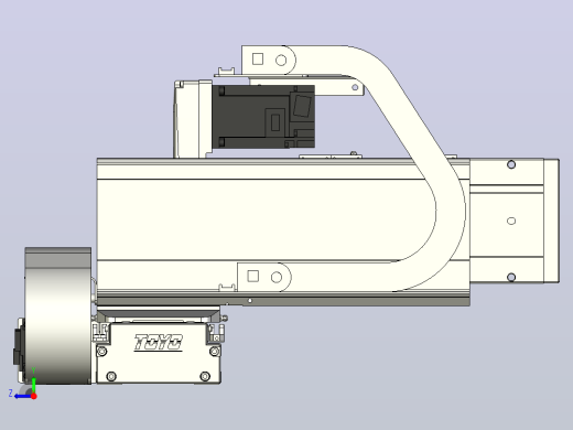 XYGT440-A2-A-50-100-M-C-001负载3-57KG 丝杆模组 XY悬臂组合 XYGT440-A2 替换台湾TOYO东佑达滑台直线模组右视缩略图