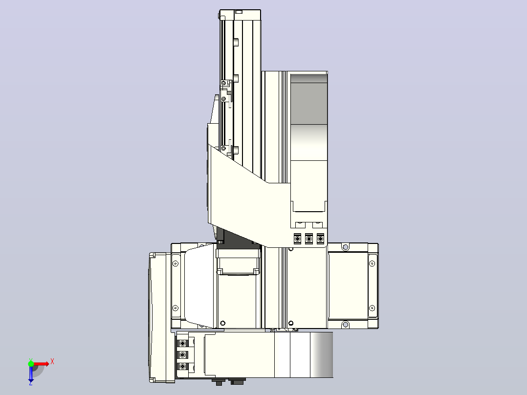XYGT440-A2-A-50-100-M-C-001负载3-57KG 丝杆模组 XY悬臂组合 XYGT440-A2 替换台湾TOYO东佑达滑台直线模组俯视图