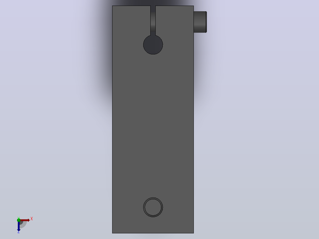连接杆型惰轮张力调整装置_DPARA-6-G50-b50-X50俯视图