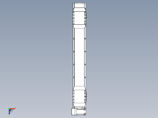 皮带直线轴双滑块型TPA-GCBS-150-P80-L325-LU-M75-N3俯视缩略图