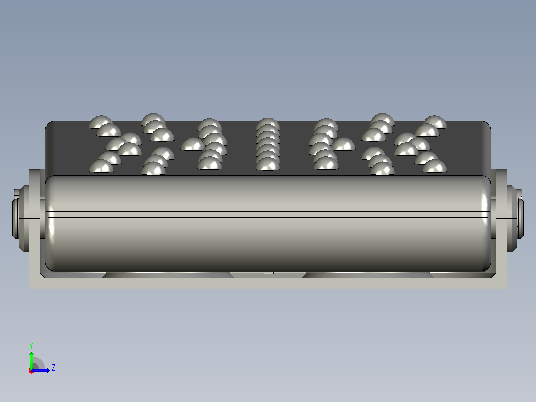 3D打印可操作脚踏板左视图