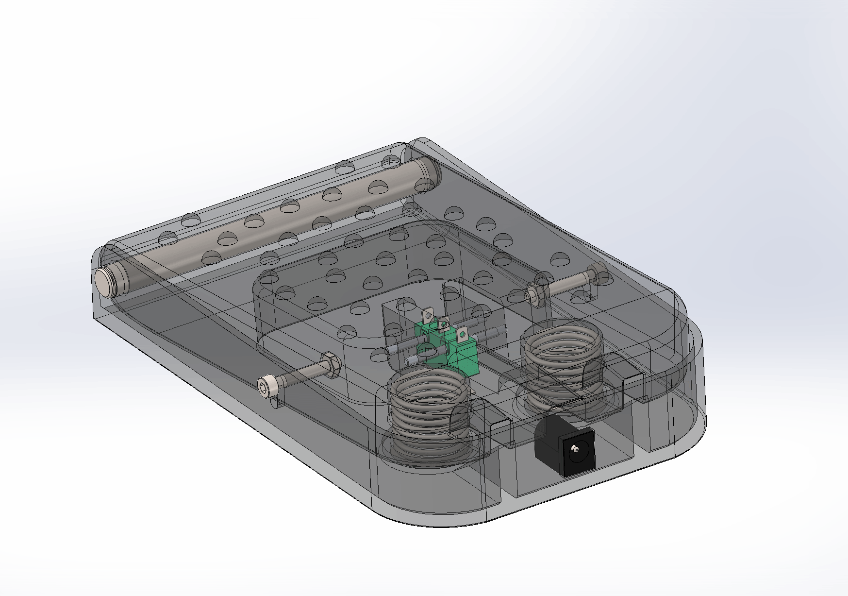 3D打印可操作脚踏板