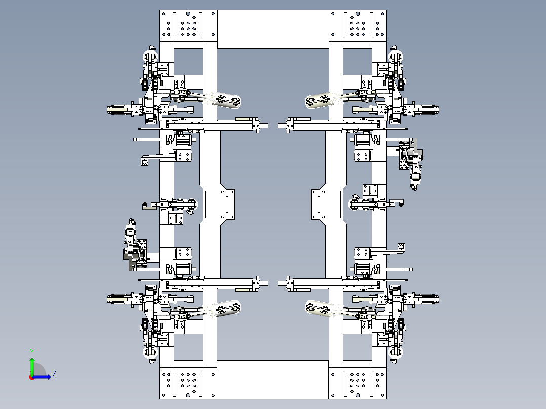 自动化焊接治具设计X_T左视图