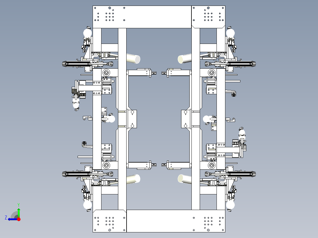 自动化焊接治具设计X_T右视图
