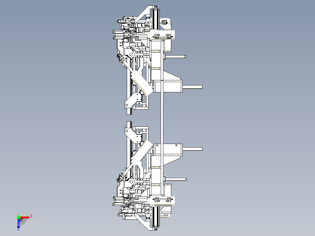 自动化焊接治具设计X_T俯视图