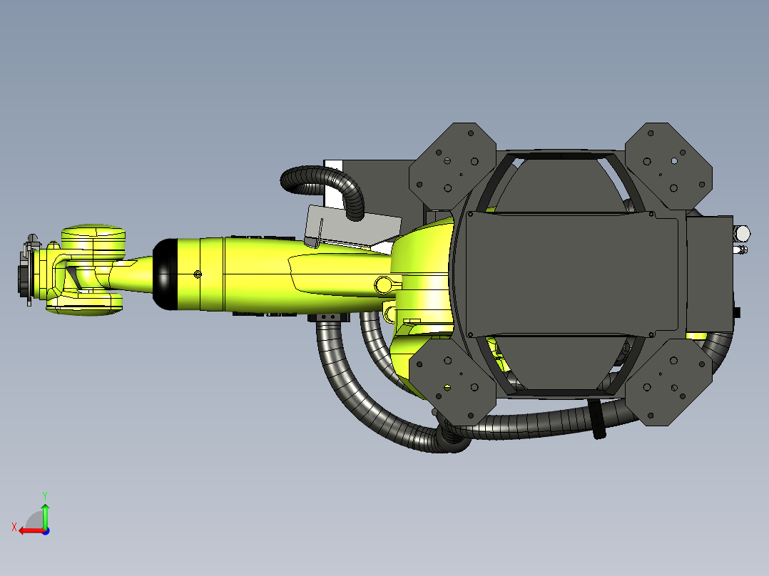 KUKA KR210-R2700机器人后视图