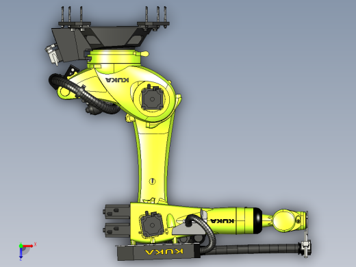 KUKA KR210-R2700机器人俯视缩略图